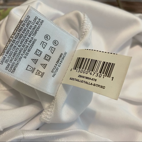 BCBGMaxAzria Multicolor Floral Printed Sleeveless Strappy Back Mini Dress Sz S - Picture 7 of 8